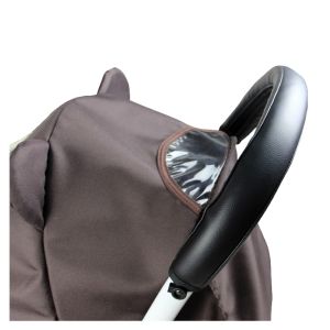 Pu Cover Pegangan Stroller Tahan Air Pelindung Pegangan Stroller Aksesoris Stroller Bayi