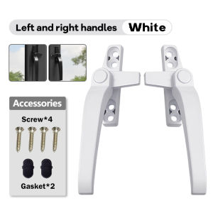 [✅SG Ready Stock] HDB Window Locking Handle Aluminium Casement Lever Replacement Home DIY