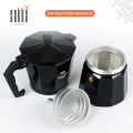 Mokapot Espresso Maker 6 Cup 300ml Coffee Alat Seduh Kopi Bubuk Moka Pot. 