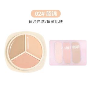 NOVO Triple-Color (for Face & Eye) Concealer Cover Acne Marks Tear Trough Dark Circles