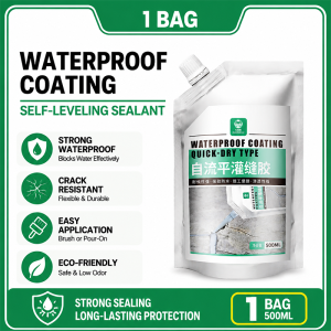 500ML Roof Sealant Waterproof Sealant Roof Floor Gap Seam Repair MildewProof Wall Filler Sealing