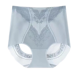 Womens Panties No Trace Details in Place Triangle Pants Light and Cool High-waisted Large Size