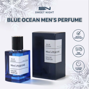 【Buy 1 Take 1】Sweet Night Men Perfume Blue Ocean Long-Lasting 50ml Classic Perfume For Boys Long-Lasting Fresh And Attractive Scent For All People For Men Gift