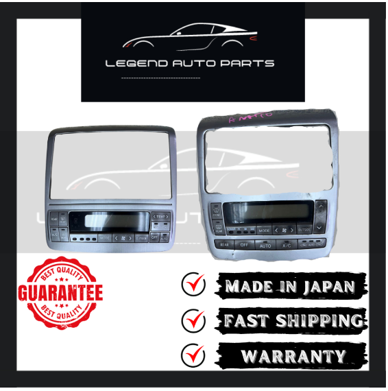 Alfa Rd Panel Toyota Alphard Center Panel 2003 2007 ANH10 MNH10 Aircond Climate ...