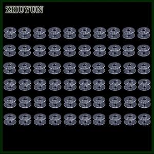 ZHUYUN 10 50 cái ống cuộn máy may bằng nhựa cho phụ kiện ống chỉ