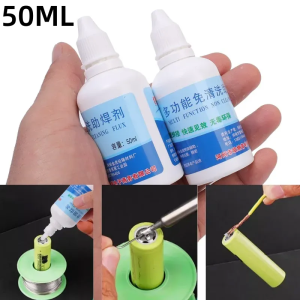 50ml Stainless Steel Flux Multifunctional Welding Flux Battery Electrode Copper Paste Flux Liquid Solders Quick Repair Flux