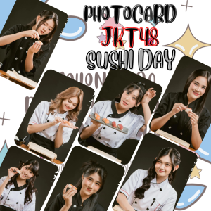 (30 PCS) PHOTOCARD SUSHI DAY JKT48 | PHOTOCARD JKT48 UNOFF PREMIUM