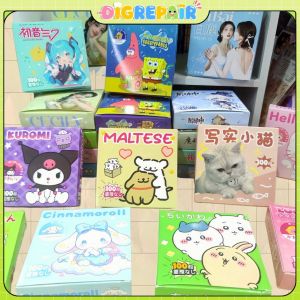 DIGREPAIR 100ชิ้นกล่องของขวัญของสุนัขอบเชย Ekawa ดาวอะนิเมะสร้างสรรค์เครื่องเขียนสติกเกอร์สำหรับของขวัญเด็ก