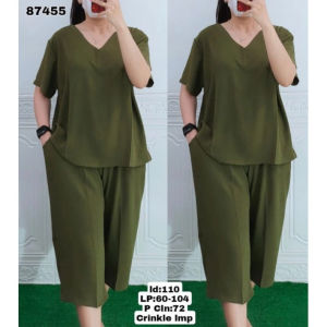 PROMO TERLARIS SETELAN ANDIN CRINKLE/ SET BAJU MURAH NEW SET STELAN KEKINIAN BAHAN CRINKLE BERKUALITAS