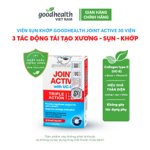 Viên sụn khớp Goodhealth Joint Active UCII hộp 30v bảo vệ xương - sụn - khớp khỏe mạnh