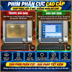 Phim Phân Cực Màn Hình Máy Siêu Âm Mắt – Khắc Phục Ố Mờ Rõ Chữ Dễ Quan Sát