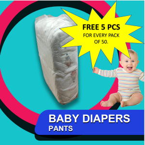 Baby Diaper (Pants) 50PCS per Bag