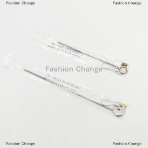 [COD] Fashion Change Parrot Stainless Steel Fruit Fork Toy Bird Cage Supplies Fruit Insert Bird Feeder Pet Parrot Accessories Pet Bird Supplies