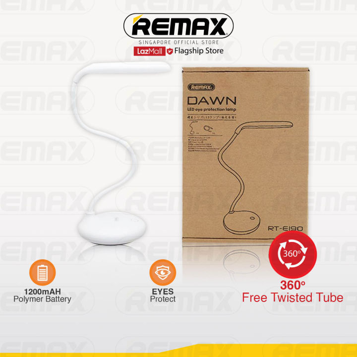 [Remax Creative Lifestyle] RT-E190 USB Rechargeable 1200mAh Dawn LED ...