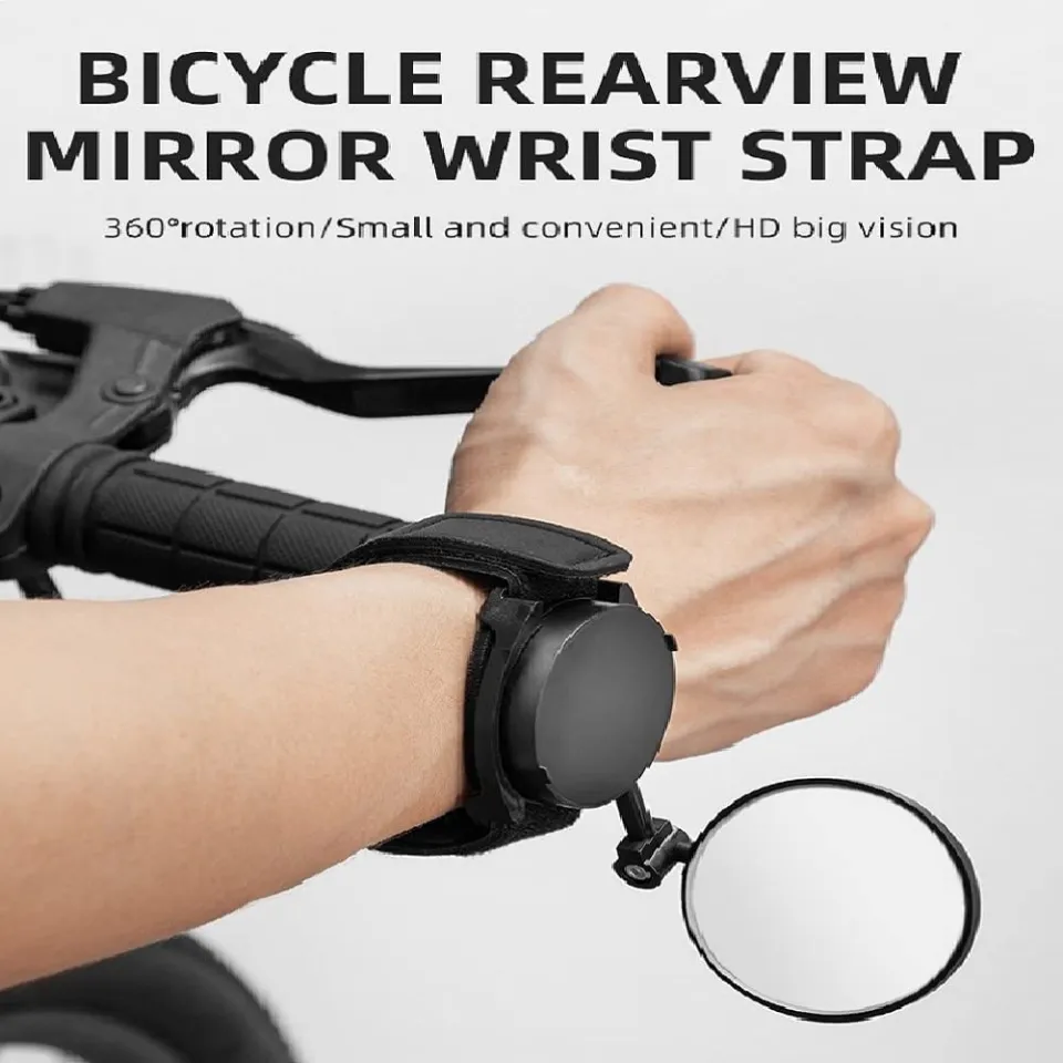 Wrist Rearview Mirror for Bikers Wide Angle Cycling Bicycle Bike