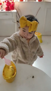 ที่คาดผมโบว์ผ้ายืดโพกศีรษะสำหรับเด็กทารกที่รัดผมสำหรับชุดชั้นในเด็กวัยหัดเดินที่รัดศีรษะเด็ก