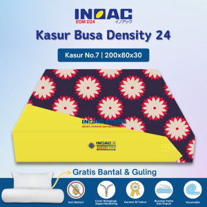 Kasur BUSA INOAC EOM D.24 Tebal 30 cm Semua Ukuran Garansi 20 Tahun Kualitas Premium Asli Murah