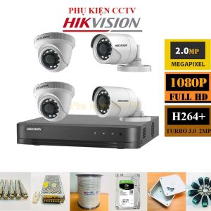 Camera Hikvision 2Mp DS-2CE76D0T-EXIPF hồng ngoại 20m vỏ nhựa chống ngước sáng - Bảo hành 24 tháng