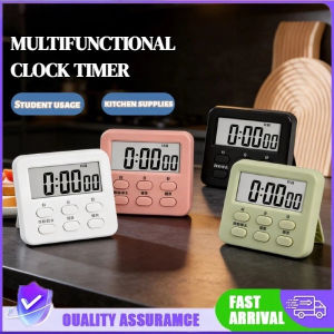 Kitchen Timer Digital LCD Countdown Alarm Clock Magnetic Stand Study Cooking Reminder