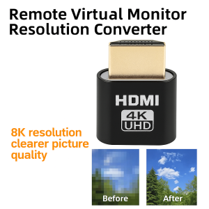 HDMI TV Streaming Device Remote Converter Graphics Card Load 1080P Mini Wireless Display Receiver HD Virtual Adapter Remote Converter