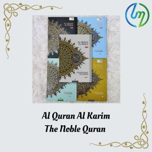 Al Quran Noble (Full English Translation)( Random Colour)