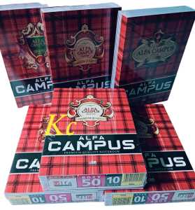 BUKU BMC CAMPUS / BUKU ALFA CAMPUS  50 LEMBAR { 1 PACK- 10 BUKU}