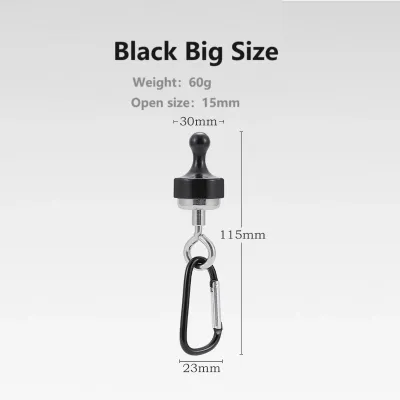 Buildcore Outdoor Strong Magnet Hook Camping Multifunctional Hanging Hook Canopy Tent Holder Hook Portable Carabiner Hanger