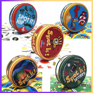 Spot it Family Card Game | Parent-child Game for Kids | Age 4+ | 2 to 8 Players | New Halloween Theme | Party Classic Board Games | Average Playtime 15 Minutes