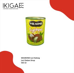 WILMOND LYCHEE IN SYRUP / BUAH LECI DALAM SIRUP KEMASAN KALENG 565 GR