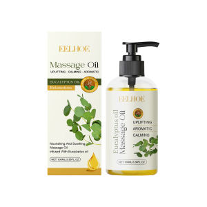 EELHOE Body Essential Oil Set Lavender Oil Lemon Essential Oil Massage Oil MoisturizingSoothing And Tightening Skin Help To Sleep Relax And Relieve Anxiety Body Care Essential Oil (100ml)