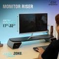 ERGONOZ LEVATOR-LIFT ชั้นวางจอคอม แท่นวางแล็ปท็อป มีลำโพงในตัว ไฟ RGB. 