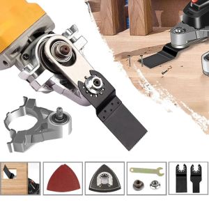 M10 Thread Angle Grinder Conversion Head | Universal Adapter Kit for 100mm Angle Grinder | Complete Oscillating Tool Set with Saw Blades & Sanding Discs | COD ✅ PH Stock