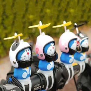 [COD]1*ตกแต่งหมวกกันน็อครถโดเรมอน ของแต่งรถจักรยาน ของแต่งรถ ของแต่ง ตุ๊กตาการ์ตูน