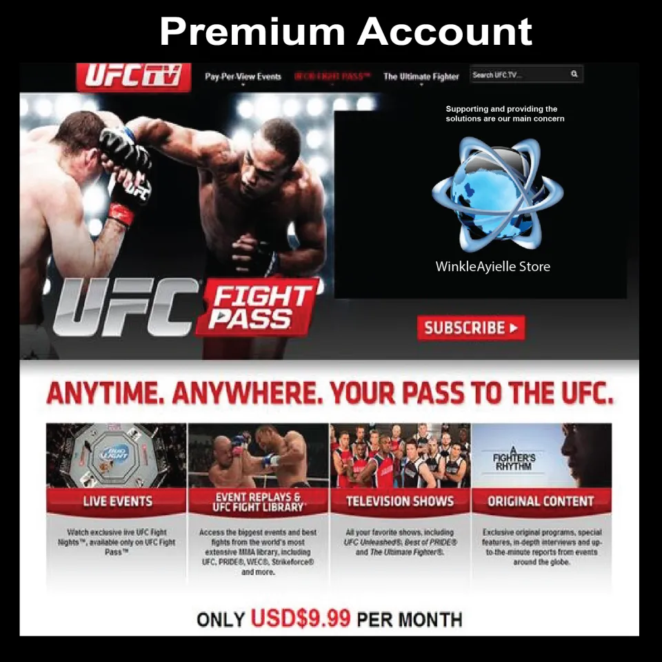 Ufc fight 2025 pass account free