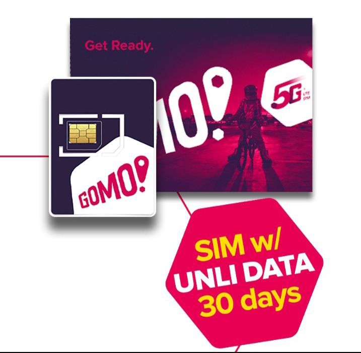 GOMO sim Plus Modem Router Wifi with 30 Days Unlimited Internet ...
