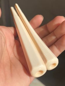 once pipa gg asli lokal panjang 12cm model segilapan bahan merah mulus