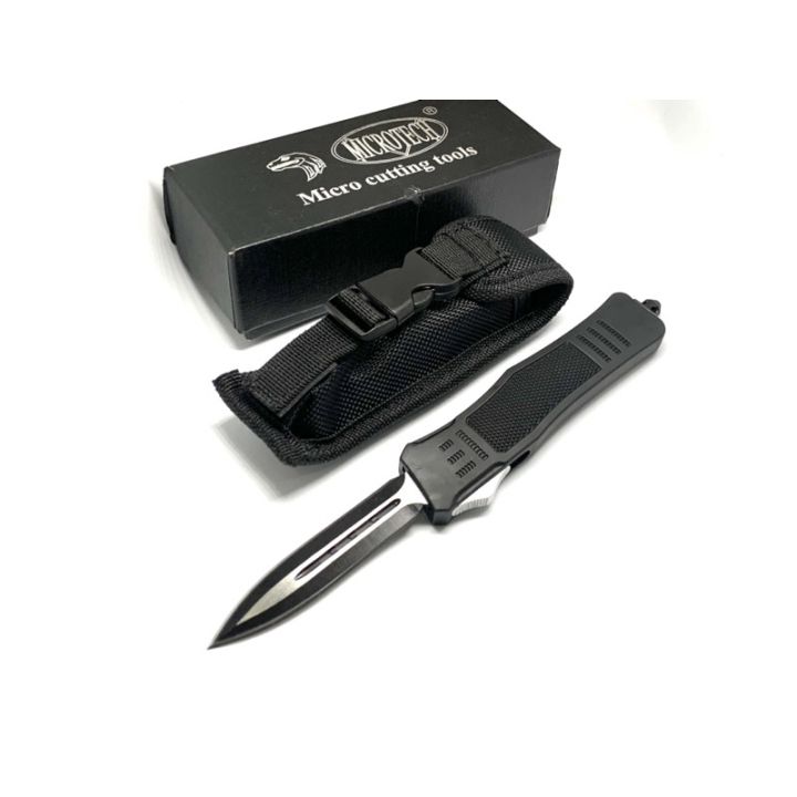 มีดสปริงตรง microtech Combat Troodon 00556 S/E ขนาดกลาง ใบเรียบ ...