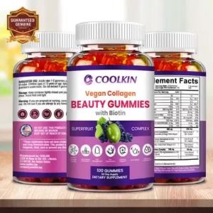 COOLKIN Resveratrol Vitamins Supplement Healthy Hair Skin Nails Anti-Aging 30/60/100 Count