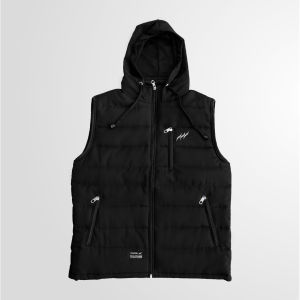 Masculo Rompi Puffer Hoodie Pria Motor Anti Angin Water Reppelent Premium