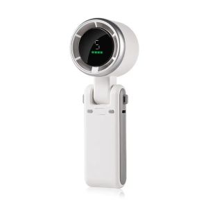 BUY 1 TAKE 1 N607 3-in-1 Turbo Fan Outdoor Portable Foldable 4000mARechargeable 5 Gears Strong Wind Speed Plastic Fan