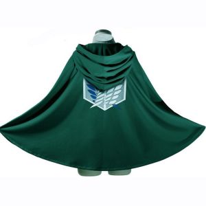Shingeki no Kyojin Cosplay Costume The Scouting legion Cloak Hooded Cloak Role Playing Costume Cape Attack On Titan