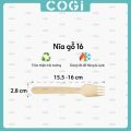 100 Muỗng gỗ, nĩa gỗ, dao gỗ, đũa gỗ dùng 1 lần COGI. 