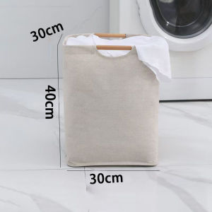 ตะกร้าผ้า ตะกร้าอเนกประสงค์พับเก็บได้ ตะกร้าใส่เสื้อผ้าใช้แล้ว  ตระกร้าผ้า  ความจุขนาดใหญ่ เอนกประสงค์พับเก็บได้