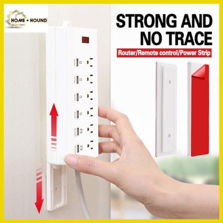 Home+Hound Wifi Router Self Adhesive Power Strip Wall Mount Fixator ...