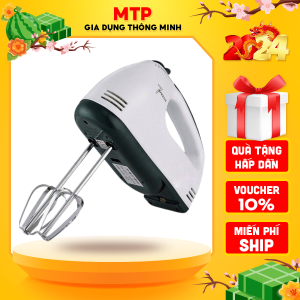 Máy đánh trứng cầm tay 7 tốc độ công suất 180w loại cao cấp Máy đánh trứng mini gia đình