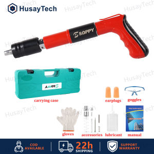 HusayTech Manual Nail Gun Punch Shooter Original Concrete Rivet Tools Steel Rivet Gun