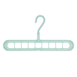 6pcs/Set Magic hanger 360° rotating hanger Plastic Multi-Function Indoor Clothes Hanger