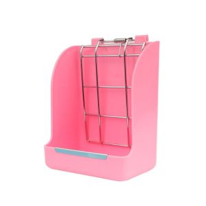 DGFDF Bunny Chinchilla Hanging Multi-Functional Plastic Wall-mountable Grass Container Rabbit Hay Feeder Feeding Rack Grass Holder