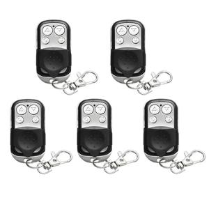 10ชิ้น433MHz รีโมทคอนโทรลสากลรีโมทโรงรถ4ปุ่มเครื่องทำสำเนาคอนโทรเลอร์สำหรับเปลี่ยนกุญแจรถยนต์ไร้สายสำหรับโรงรถ