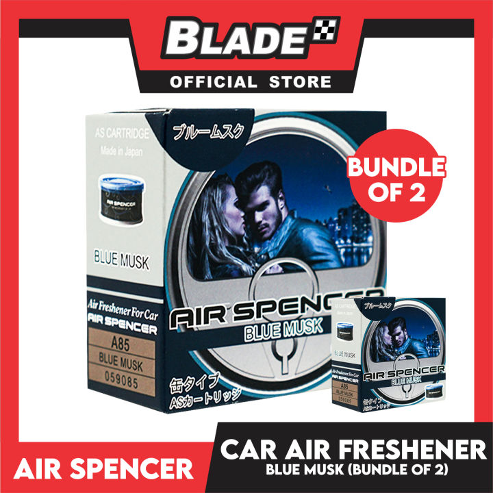 2pcs Air Spencer Eikosha Car Air Freshener A85 (Blue Musk) | Lazada PH